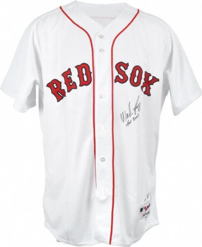 Wade Boggs Autographed Jersey | Details: Boston Red Sox, White, HOF 2005 Inscription