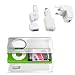 Apple iPod Nano 5th Generation Travel Accessory Pack, with Crystal Case, Home Charger and USB Cable