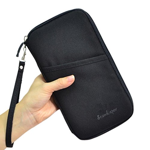 Seawhisper Durable Waterproof Nylon Travel Bag Document Wallet with