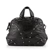 BCBG Maxazria Black Urban Rock Satchel/Hand/Shoulder Bag