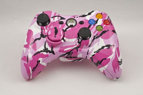 PINK CAMO Xbox 360 MOD GAMEPAD