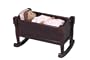 Guidecraft Doll Cradle Design: Espresso
