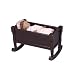 Guidecraft Doll Cradle Design: Espresso