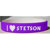I Love Stetson Custom Wristband by Shop Zeus