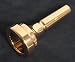 Denis Wick 6BL Gold-plated Large Bore Trombone Mouthpiece