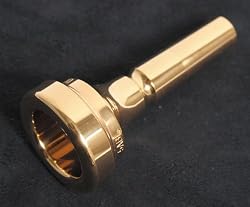 Denis Wick 6BS Gold-plated Medium Bore Trombone Mouthpiece