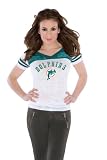 Miami Dolphins Women's The Coop Football Top - by Alyssa Milano