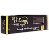 Viviana Certified Gluten-Free Spinach Basil Garlic Linguini, 8 Ounce