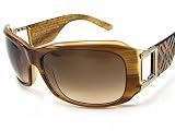 Burberry - New Burberry 4037 308/313 Gradient Brown Lens & Horn Brown Frame Sunglasses Size: 62-16-120