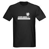 South Beach, Florida Vintage Dark T-Shirt by CafePress