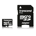 Transcend Hi-Speed Micro SDHC 16GB Class 6  Speicherkarte mit SD Adapter