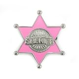 Cowgirl Pink Sheriff Badge
