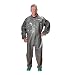 Lakeland ChemMax 3 Heat Sealed Taped Seam Coverall, Disposable, Elastic Cuff, 2X-Large, Gray (Case of 6)