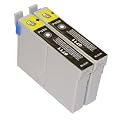 T 711 x2 - EPSON COMPATIBLE Ink Cartridge for Epson Stylus DX7000 - ALSO AVILABLE WITH D120, D78, D92, DX400, DX4000, DX4050, DX4400, DX4450, DX5000, DX5050, DX6000, DX6050, DX7000, DX7400, DX7450, DX8400, DX8450, DX9400F, S20, S21, SX100, SX105, SX110, SX115, SX200, SX205, SX209, SX210, SX215, SX400, SX405, SX410, SX415, SX515W, SX600F, BX300F,B40w BX310fn BX510 BX600fw Printers - Latest Version Double Capacity Ink - T 891 /T 711 (Contains 2X Black / T 711)***By TriINKs***