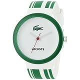 Lacoste Womens 2010538 GOA Green Bezel on Whit