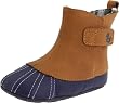 Robeez Mini Shoez Just Ducky Boot (Infant/Toddler),Navy/Taupe,5 M US Toddler