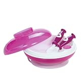 Bieco 79000101 - Warmhalteteller- Set, rosa