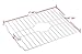 Deluxe Steel Construction Vinyl Coated Sink Protector Saver Rack (Extra Large - White)