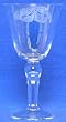 Individually Hand Etched Flamingo Large Water Glass 8" Set /4