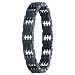 Jewelry : Stainless Steel & Rubber Men's Invicta Elements Black Bracelet