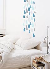 Forwalls Rain Droplets Wall Decals