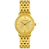 Christian Bernard Women's NT139ZFI Slimlight Collection Gold Plated Watch