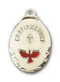 14kt Gold Confirmation Medal