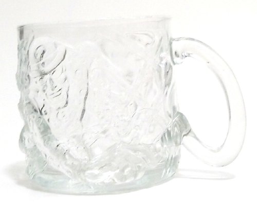  Batman Returns THE RIDDLER Glass Mug c1995 Collectible