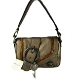 Dior Handbags (Metallic Silver) Mini Gaucho Saddle Bag WAM44922