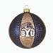 BYU Cougars 3.5 Glass Basketball Ornament