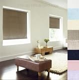 Linen Effect Beige BLACKOUT THERMAL Roller Blind / Blinds - 240cm x 170cm