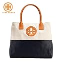 [TORY BURCH (トリーバーチ)] ツートーン ロゴ トートバッグ ブラック&times;ホワイト [並行輸入品]