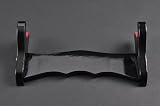 Black Wood Single Tier Hung on Wall Sword Stand #675