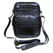 Genuine Lambskin Leather Mini Purse with Strap and Belt Loop