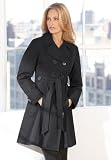 Empire-Waist Short Trench