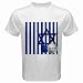 Men's Customized CLIPART GRAPHIC HANUKKAH HOLIDAY 100% Cotton White T-shirt