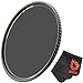 Breakthrough Photography 77mm X4 3-Stop ND Filter for Camera Lenses, Neutral Density Professional Photography Filter with Lens Cloth, MRC16, Schott B270 Glass, Nanotec, Ultra-Slim, Weather-Sealed