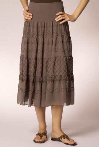 Per Una Tier Stitch Detail Skirt clothing