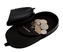 Classic Leather Change Tray Purse