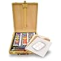 All Media Art Set Is Complete With Paints, Brushes, Other Essentials And A Built-In Easel