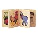 Farm Scene Wooden Picture Book