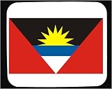 Mauspad mit Dekoration - Antigua and Barbuda