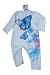 Itsus Baby-Girls Newborn Morpho Long Sleeve Coverall, White, 0-3 Months
