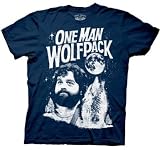 The Hangover One Man Wolfpack Mens T-shirt XL/Navy