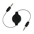 Audio Aux Auxiliary Car Retractable Cable Cord For iPod