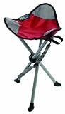 Travel Chair - 1389VR - Slacker Tripod Camping Stool - Red - 11.75 W x 19 H in.