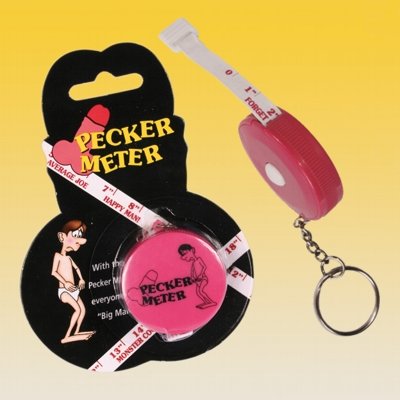 Liebes-Maßband PECKER METER -