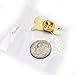 American Heart Month Red Dress Heart Disease Awareness Lapel Pin