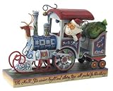 Jim Shore Train Engine With Santa North Star Express