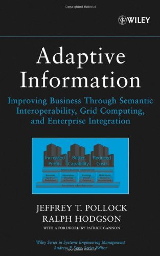 Adaptive Information: Improving Business Through Semantic Interoperability, Grid Computing, and Enterprise Integration (Wiley Series in Systems Engineering and Management) On Sale